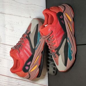 Adidas Yeezy 700 "Hi-Res Red" Men's Size 10